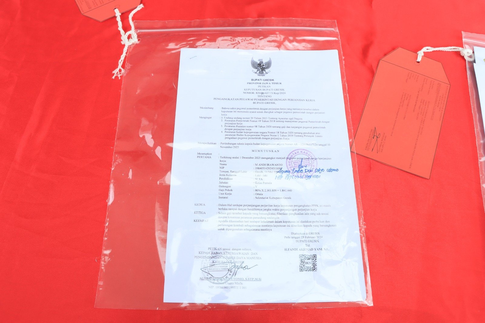 Polres Gresik Bongkar Penipuan Rekrutmen ASN, Tersangka Raup Rp1,5 Miliar dari Jual Beli SK Palsu