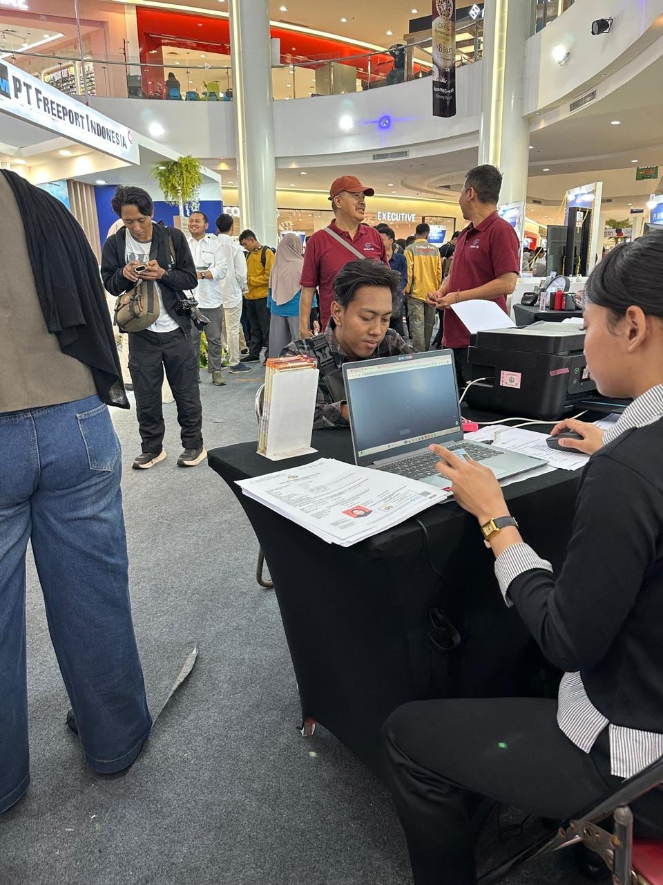 Polres Gresik Buka Layanan SKCK Online di Job Fair 2026, Pencari Kerja Bisa Urus Persyaratan di Lokasi